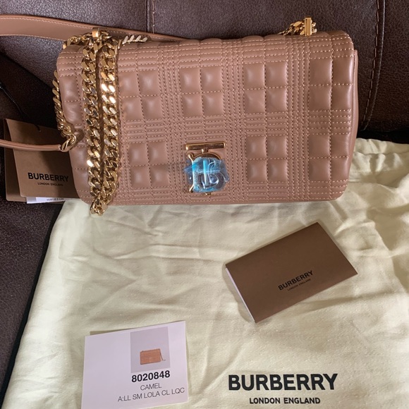 Burberry Small Lola TB Soft Crossbody Bag - Picture 10 of 16